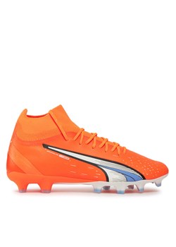 Puma Buty do piłki nożnej Ultra Pro 107240 01 Pomarańczowy ze sklepu MODIVO w kategorii Buty sportowe męskie - zdjęcie 181076332