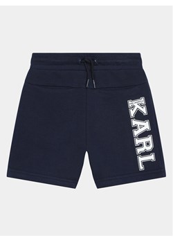 Karl Lagerfeld Kids Szorty sportowe Z30025 D Granatowy Regular Fit ze sklepu MODIVO w kategorii Spodenki chłopięce - zdjęcie 181076351