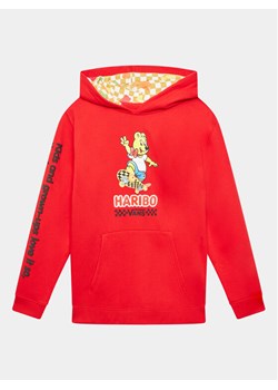 Vans Bluza HARIBO VN00086G Czerwony Regular Fit ze sklepu MODIVO w kategorii Bluzy chłopięce - zdjęcie 181076372