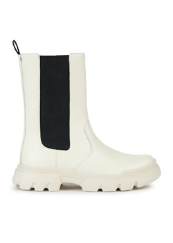 Geox Botki J Junette Girl J36HVE 0BCNH C1M9B S Écru - id: 0000302566129 - marki Geox - 181076491 Geox Botki J Junette Girl J36HVE 0BCNH C1M9B S Écru ze sklepu MODIVO w kategorii Buty zimowe dziecięce - zdjęcie 181076491