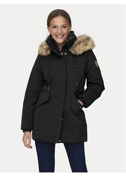 ONLY Parka New Priska 15300627 Czarny Regular Fit ze sklepu MODIVO w kategorii Parki damskie - zdjęcie 181076494