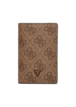 Guess Etui na karty kredytowe SMMTLO LEA56 Brązowy ze sklepu MODIVO w kategorii Etui - zdjęcie 181076532