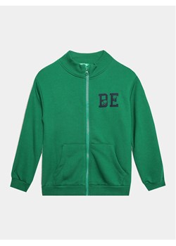 United Colors Of Benetton Bluza 3PANG5029 Zielony Regular Fit ze sklepu MODIVO w kategorii Bluzy i swetry - zdjęcie 181076621