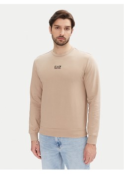 EA7 Emporio Armani Bluza 8NPM30 PJVRZ U6155 Beżowy Regular Fit ze sklepu MODIVO w kategorii Bluzy męskie - zdjęcie 181076622