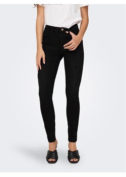 ONLY Jeansy 15259128 Czarny Skinny Fit ze sklepu MODIVO w kategorii Jeansy damskie - zdjęcie 181076652