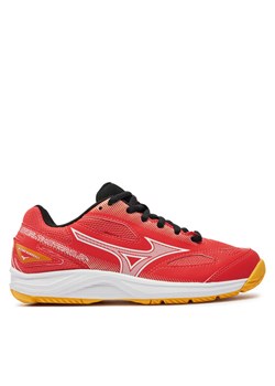 Mizuno Buty halowe Stealth Star 2 Jr X1GC2307 Czerwony ze sklepu MODIVO w kategorii Buty sportowe dziecięce - zdjęcie 181076660