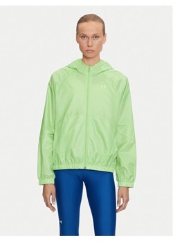 Under Armour Wiatrówka UA Rival Sport 1382698 Zielony Regular Fit ze sklepu MODIVO w kategorii Kurtki damskie - zdjęcie 181076743
