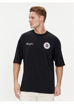 Champion T-Shirt 219855 Czarny Custom Fit ze sklepu MODIVO w kategorii T-shirty męskie - zdjęcie 181076810