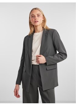 Pieces Marynarka 17130374 Szary Oversize ze sklepu MODIVO w kategorii Marynarki damskie - zdjęcie 181076812