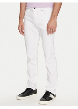 Boss Jeansy Delaware3-1 50514321 Biały Slim Fit ze sklepu MODIVO w kategorii Jeansy męskie - zdjęcie 181076851