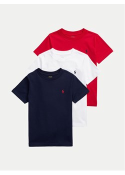Polo Ralph Lauren Komplet 3 t-shirtów 322884456001 Kolorowy Regular Fit ze sklepu MODIVO w kategorii T-shirty chłopięce - zdjęcie 181076892