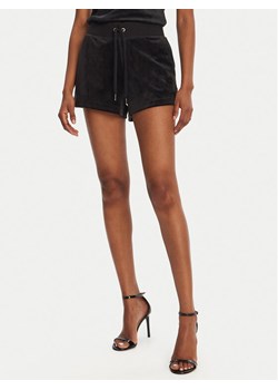 Juicy Couture Szorty sportowe Eve JCBHS224801 Czarny Regular Fit ze sklepu MODIVO w kategorii Szorty - zdjęcie 181076914