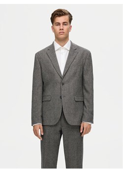Selected Homme Marynarka 16094332 Szary Slim Fit ze sklepu MODIVO w kategorii Marynarki męskie - zdjęcie 181076932