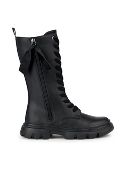 Geox Trapery J Junette Girl J36HVC 000BC C9999 S Czarny ze sklepu MODIVO w kategorii Buty zimowe dziecięce - zdjęcie 181076944