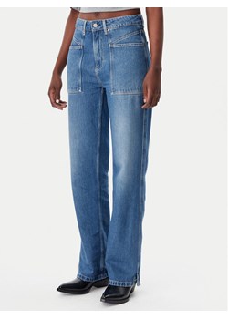 BOSS Jeansy 50529919 Niebieski Straight Fit ze sklepu MODIVO w kategorii Jeansy damskie - zdjęcie 181076971