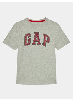 Gap T-Shirt 473269-01 Szary Regular Fit ze sklepu MODIVO w kategorii T-shirty chłopięce - zdjęcie 181077040