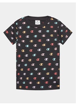 Champion T-Shirt 404617 Czarny Regular Fit ze sklepu MODIVO w kategorii T-shirty chłopięce - zdjęcie 181077202