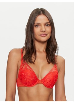 Chantelle Biustonosz push-up Philter C22CNR Pomarańczowy ze sklepu MODIVO w kategorii Biustonosze - zdjęcie 181077244