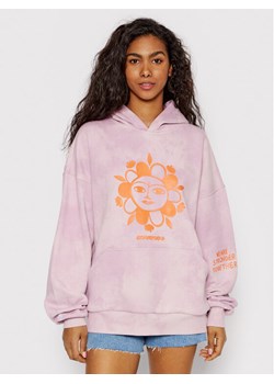 Converse Bluza History Month 10024265-A02 Różowy Oversize ze sklepu MODIVO w kategorii Bluzy damskie - zdjęcie 181077251