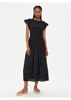 United Colors Of Benetton Sukienka letnia 49HSDV095 Czarny Regular Fit ze sklepu MODIVO w kategorii Sukienki - zdjęcie 181077304
