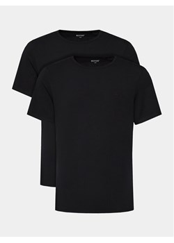 Mustang Komplet 2 t-shirtów 1014663 Czarny Regular Fit ze sklepu MODIVO w kategorii T-shirty męskie - zdjęcie 181077310