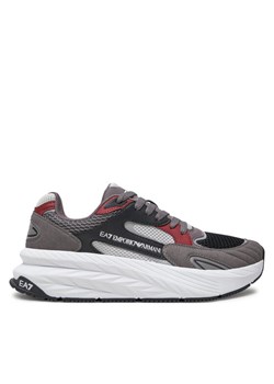 EA7 Emporio Armani Sneakersy X8X178 XK382 U036 Szary ze sklepu MODIVO w kategorii Buty sportowe męskie - zdjęcie 181077342