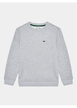 Lacoste Bluza SJ5284 Szary Regular Fit ze sklepu MODIVO w kategorii Bluzy chłopięce - zdjęcie 181077350