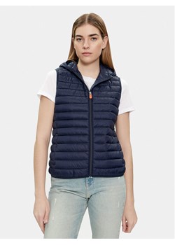 Save The Duck Bezrękawnik Dia D80607W-GIGA18 Granatowy Regular Fit ze sklepu MODIVO w kategorii Kamizelki damskie - zdjęcie 181077432