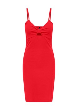 ONLY Sukienka letnia Janna 15343601 Czerwony Slim Fit ze sklepu MODIVO w kategorii Sukienki - zdjęcie 181077442