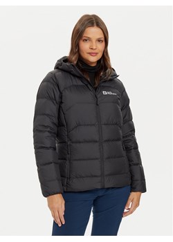 Jack Wolfskin Kurtka puchowa Ather Down A60330 Czarny Regular Fit ze sklepu MODIVO w kategorii Kurtki damskie - zdjęcie 181077490