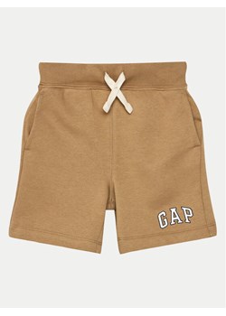 Gap Szorty sportowe 875152-02 Beżowy Regular Fit ze sklepu MODIVO w kategorii Spodenki chłopięce - zdjęcie 181077604