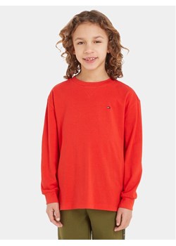 Tommy Hilfiger Bluzka Essential KB0KB08576 S Pomarańczowy Regular Fit ze sklepu MODIVO w kategorii T-shirty chłopięce - zdjęcie 181077704
