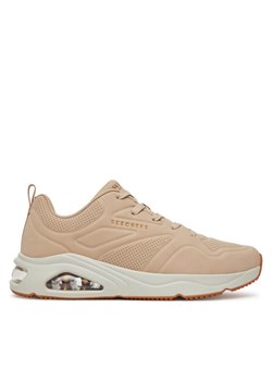 Skechers Sneakersy Tres-Air Uno-Casairal 183090/NAT Beżowy ze sklepu MODIVO w kategorii Buty sportowe męskie - zdjęcie 181077710