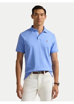 Polo Ralph Lauren Polo 710704319165 Błękitny Slim Fit - id: 0000305001542 - marki Polo Ralph Lauren - 181077791 Polo Ralph Lauren Polo 710704319165 Błękitny Slim Fit ze sklepu MODIVO w kategorii T-shirty męskie - zdjęcie 181077791