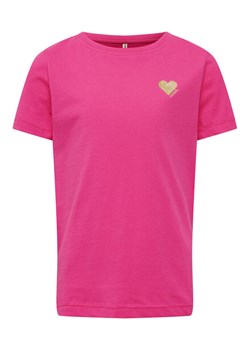 Kids ONLY T-Shirt 15266481 Różowy Regular Fit ze sklepu MODIVO w kategorii Bluzki dziewczęce - zdjęcie 181078050