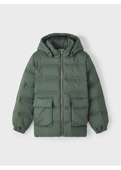 NAME IT Kurtka zimowa 13219023 Zielony Regular Fit ze sklepu MODIVO w kategorii Kurtki chłopięce - zdjęcie 181078083