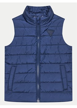 Guess Bezrękawnik H4YJ03 WCFM0 Niebieski Regular Fit ze sklepu MODIVO w kategorii Kamizelki chłopięce - zdjęcie 181078150