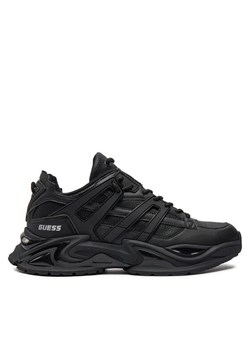 Guess Sneakersy Belluno Low FMTBEL ELE12 Czarny ze sklepu MODIVO w kategorii Buty sportowe męskie - zdjęcie 181078181