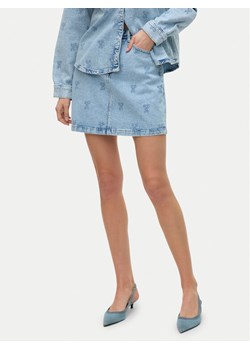 Vero Moda Spódnica jeansowa Tessa 10326888 Niebieski Regular Fit - id: 0000304951961 - marki Vero Moda - 181078330 Vero Moda Spódnica jeansowa Tessa 10326888 Niebieski Regular Fit ze sklepu MODIVO w kategorii Spódnice - zdjęcie 181078330
