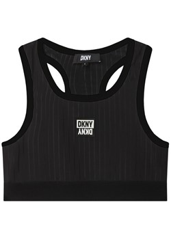 DKNY Top D35S91 D Czarny Regular Fit ze sklepu MODIVO w kategorii Staniki dla dziewczynki - zdjęcie 181078350