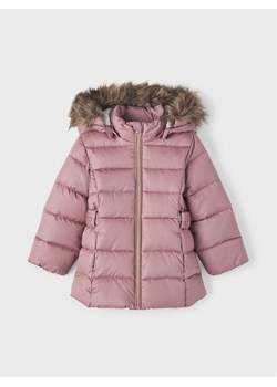 NAME IT Kurtka zimowa 13218451 Różowy Regular Fit ze sklepu MODIVO w kategorii Kurtki dziewczęce - zdjęcie 181078354