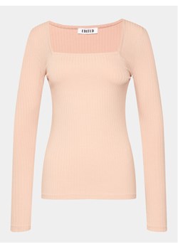 Edited Bluzka Valeria Różowy Standard Fit ze sklepu MODIVO w kategorii Bluzki damskie - zdjęcie 181078490