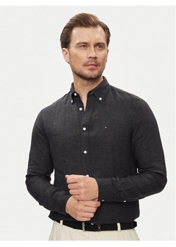 Tommy Hilfiger Koszula MW0MW34602 Czarny Regular Fit ze sklepu MODIVO w kategorii Koszule męskie - zdjęcie 181078511