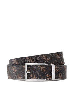 Guess Pasek Męski Vezzola Belt BM7541 LEA35 Brązowy ze sklepu MODIVO w kategorii Paski męskie - zdjęcie 181078521
