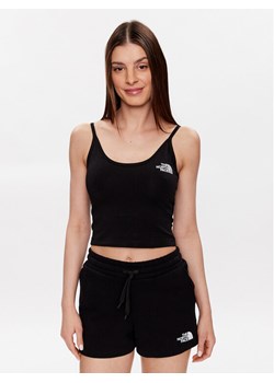 The North Face Top NF0A55AQ Czarny Cropped Fit ze sklepu MODIVO w kategorii Bluzki damskie - zdjęcie 181078544