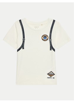 NAME IT T-Shirt 13232049 Écru Regular Fit ze sklepu MODIVO w kategorii T-shirty chłopięce - zdjęcie 181078591