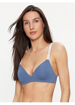 Tommy Hilfiger Biustonosz bezfiszbinowy UW0UW03821 Niebieski ze sklepu MODIVO w kategorii Biustonosze - zdjęcie 181078634