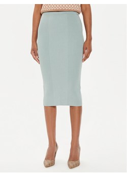 Guess Spódnica ołówkowa W4YD77 Z2YN2 Zielony Slim Fit - id: 0000303937133 - marki Guess - 181078641 Guess Spódnica ołówkowa W4YD77 Z2YN2 Zielony Slim Fit ze sklepu MODIVO w kategorii Spódnice - zdjęcie 181078641