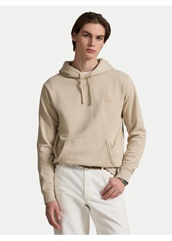 Polo Ralph Lauren Bluza 710936510007 Beżowy Relaxed Fit ze sklepu MODIVO w kategorii Bluzy męskie - zdjęcie 181078674