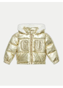 Guess Kurtka puchowa K4BL05 WEYO0 Złoty Regular Fit ze sklepu MODIVO w kategorii Kurtki dziewczęce - zdjęcie 181078693